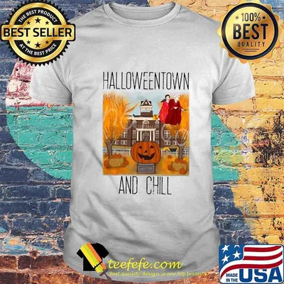 OFFICIAL HALLOWEENTOWN AND CHILL PUMPKIN SHIRT