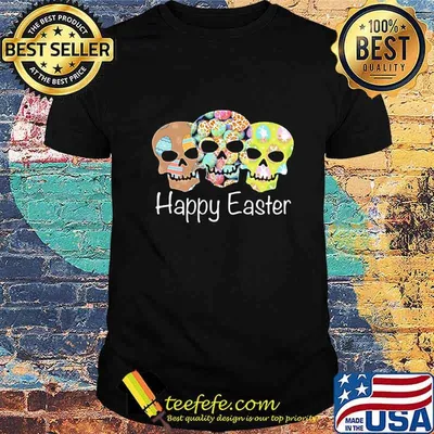 Official Happy Easter Skull shirt