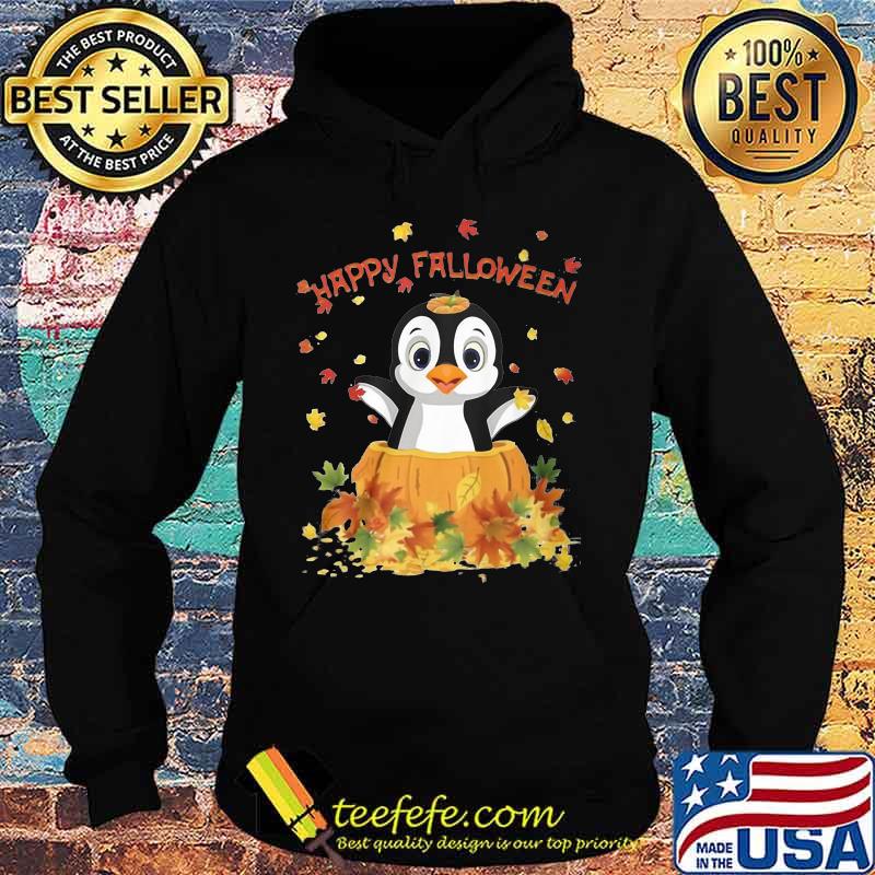Official Happy Falloween Penguins Shirt Hoodie Official Happy Falloween Penguins Shirt Hoodie