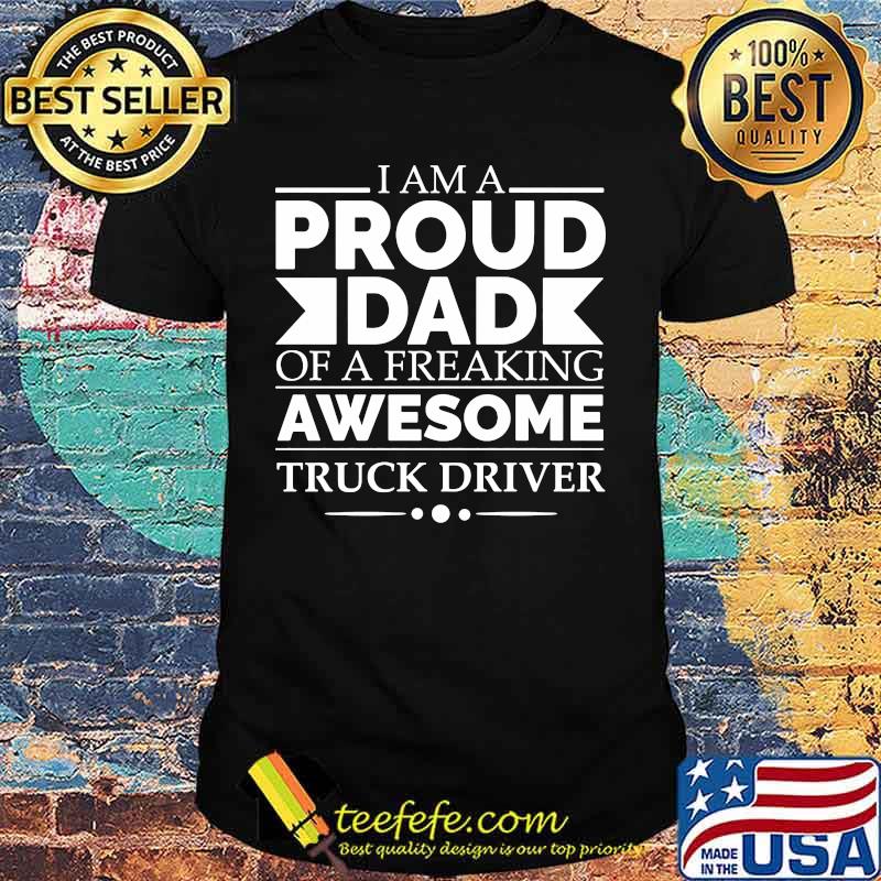 Official I Am Proud Dad Of A Freaking Awesome Pocket Beagle Shirt