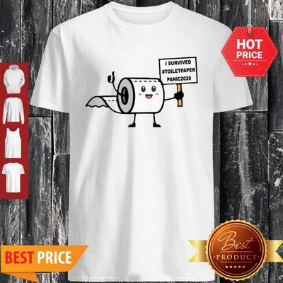 Official I Survived Toiletpaper Panic 2020 Shirt