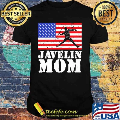 Official Javelin Mom American Flag Independence Day Shirt