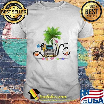 Official Jeep Love Beach shirt