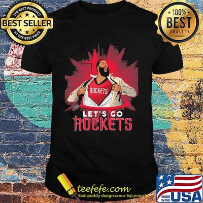 Official let go rockets shirt