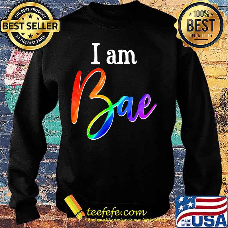 Official lgbt i am bae s Sweater Official lgbt i am bae s Sweater