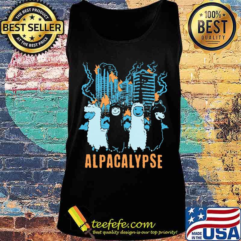 Official llama alpacalypse fires s Tank top Official llama alpacalypse fires s Tank top