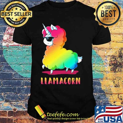 Official Llamacorn pride shirt