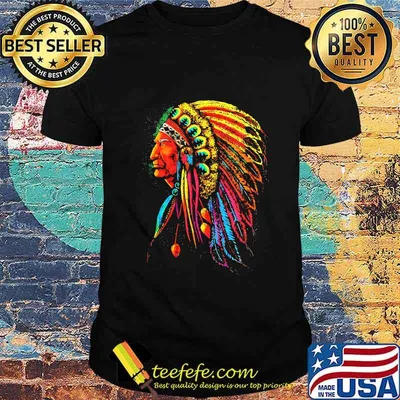 Official native america art shirt