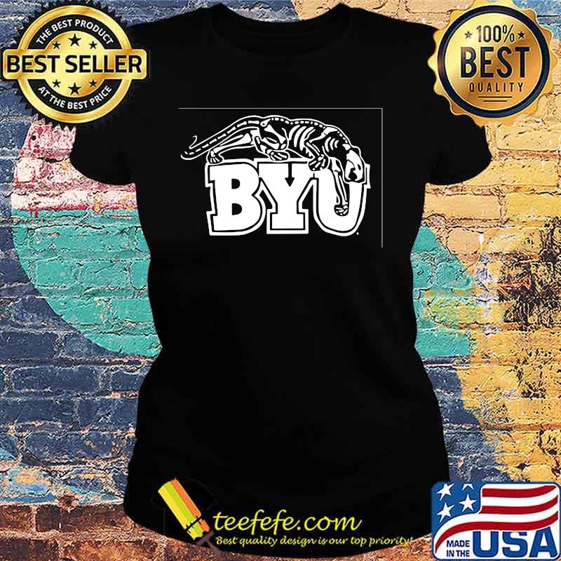 Official panther skeleton byu s Ladies tee Official panther skeleton byu s Ladies tee