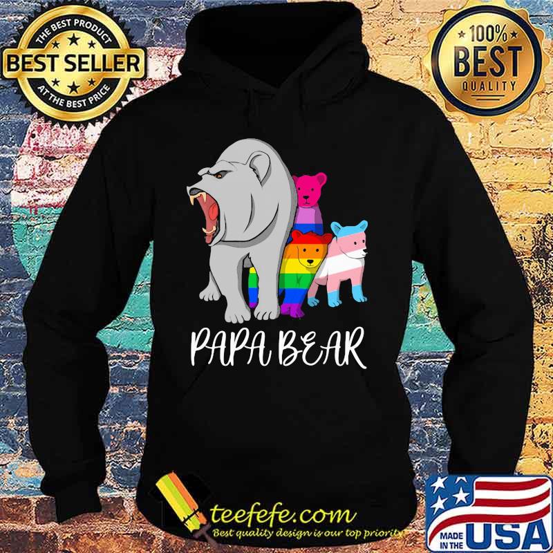 Official Papa Bear LGBT s Hoodie Official Papa Bear LGBT s Hoodie