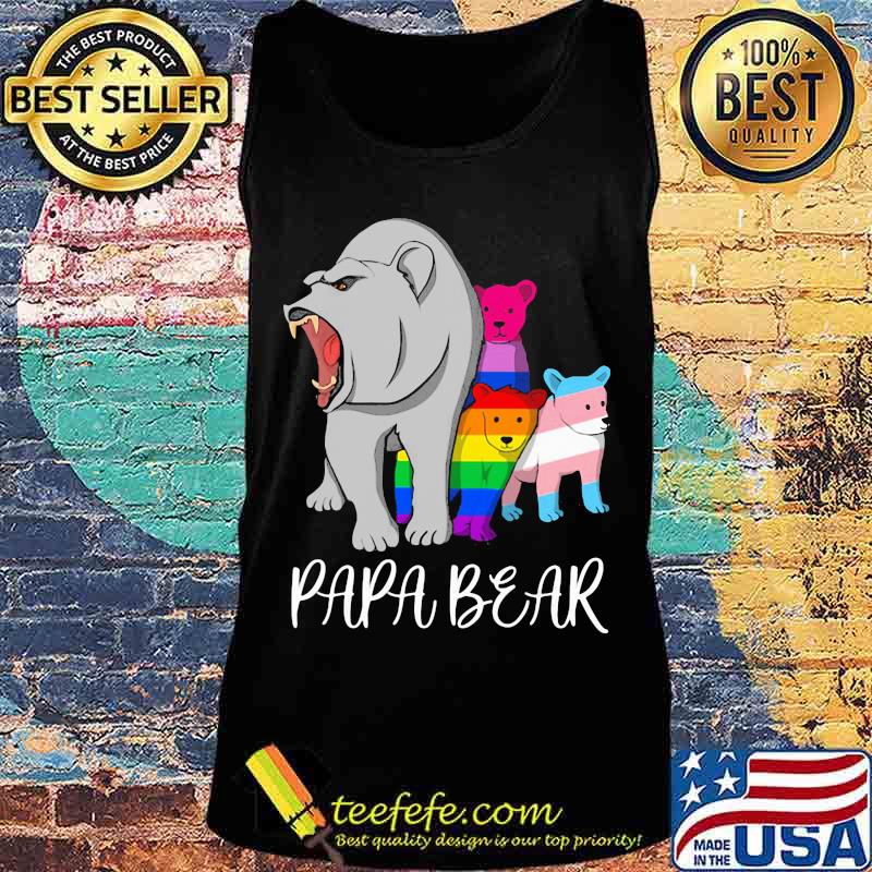 Official Papa Bear LGBT s Tank top Official Papa Bear LGBT s Tank top