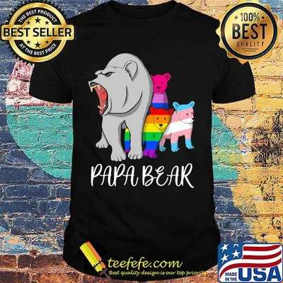 Official Papa Bear LGBT shirt