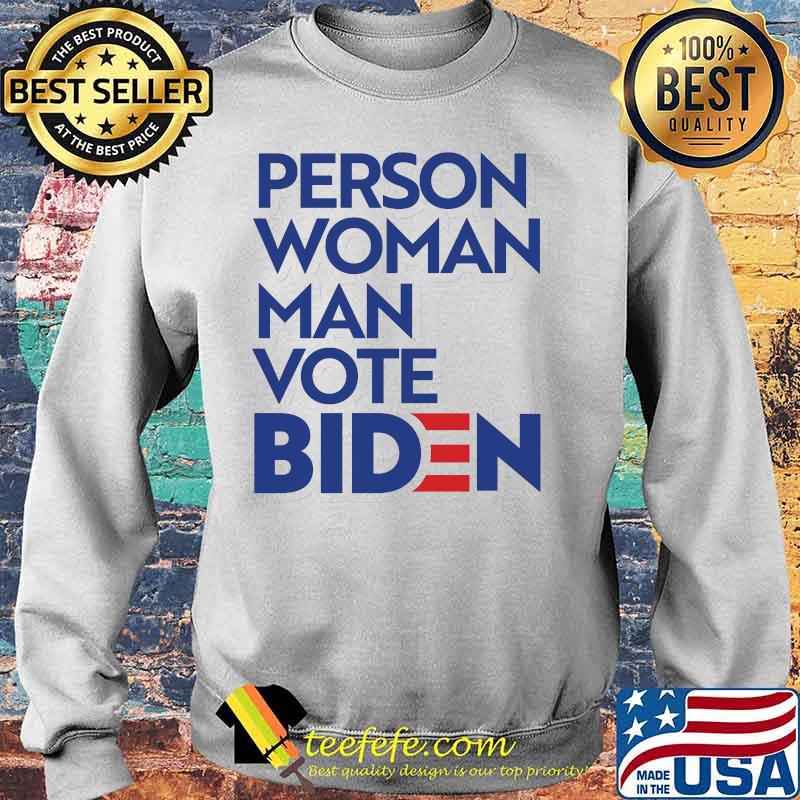 Official Person woman man vote biden s Sweater Official Person woman man vote biden s Sweater