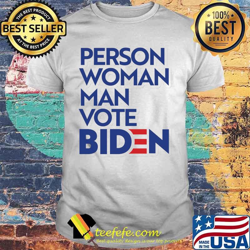 Official Person woman man vote biden shirt Official Person woman man vote biden shirt