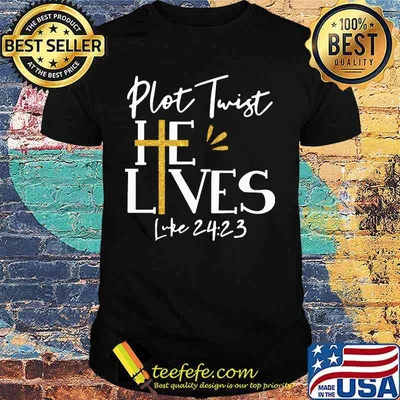 Official Plot Twist He Lives Luke 24 23 Shirt