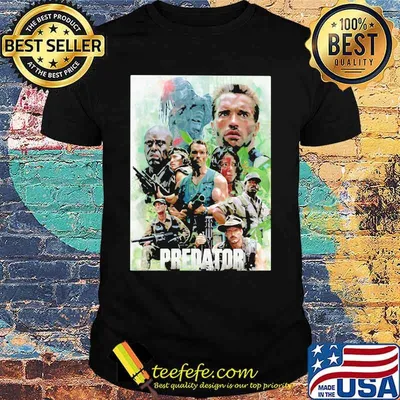 Official predator 1987 movie shirt