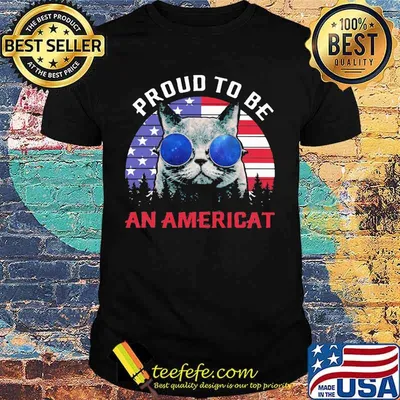 Official Proud To Be An Americat Happy Independence Day shirt