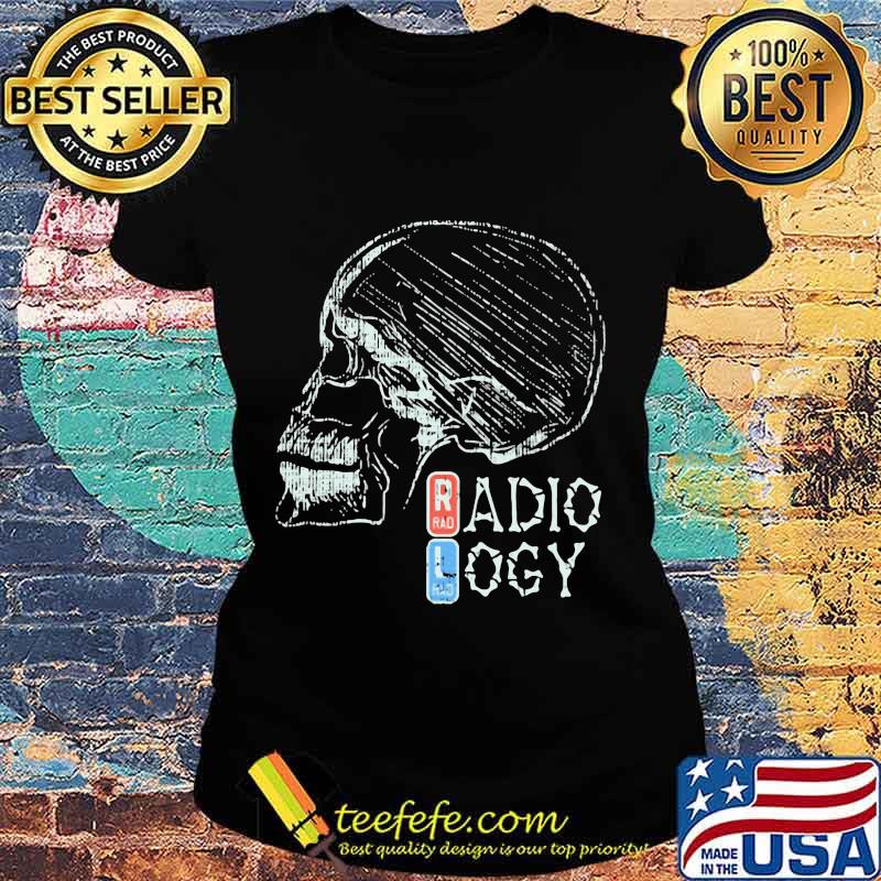 OFFICIAL RADIOLOGY SKULL SHIRT Ladies tee OFFICIAL RADIOLOGY SKULL SHIRT Ladies tee