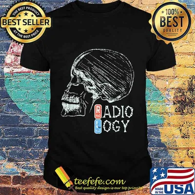 OFFICIAL RADIOLOGY SKULL SHIRT