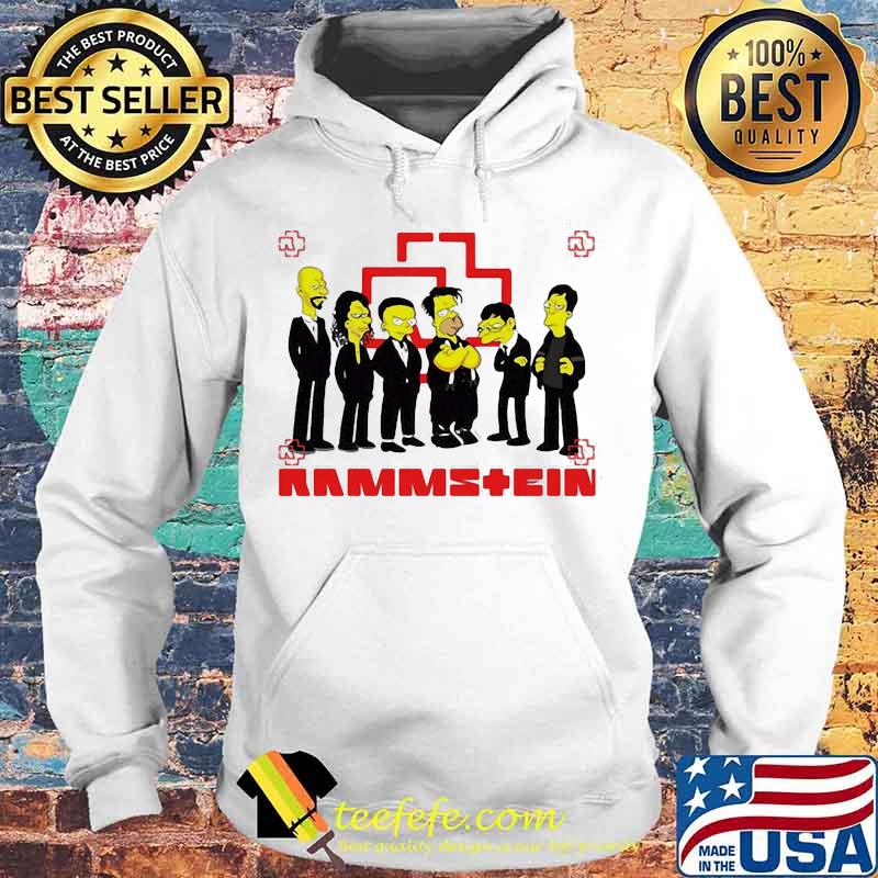 Official rammstein band simpsons s Hoodie Official rammstein band simpsons s Hoodie