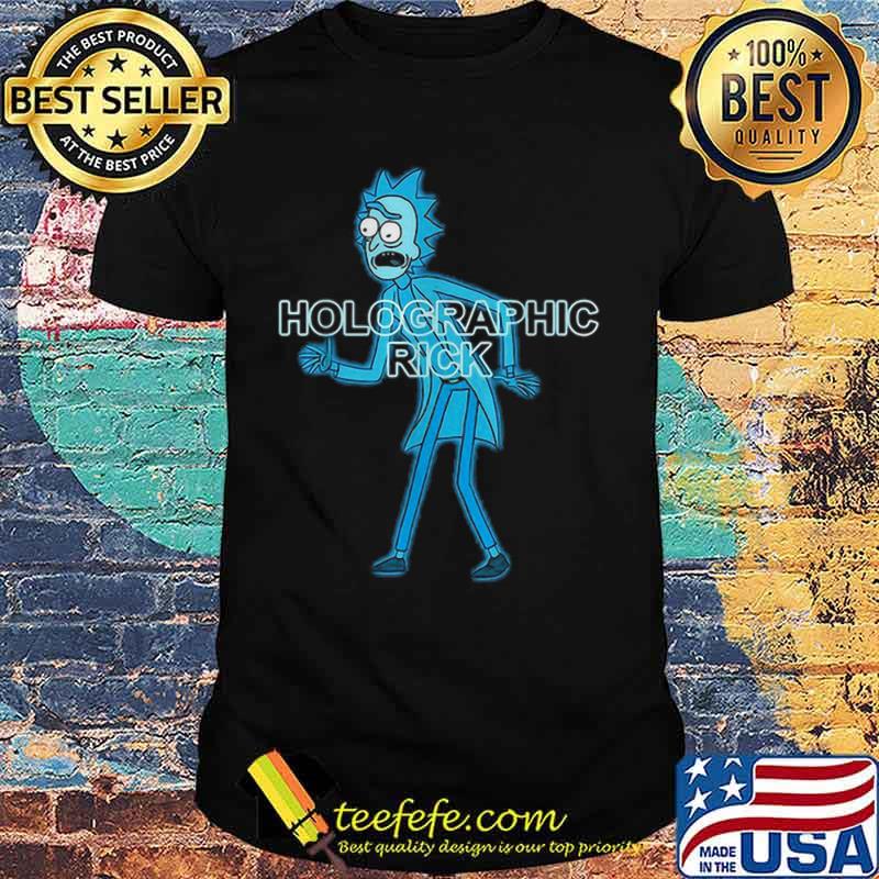 Official rick science holographic shirt Official rick science holographic shirt