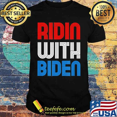 Official Ridin with Biden 2020 shirt
