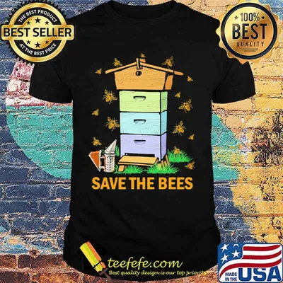 Official save the bees shirt