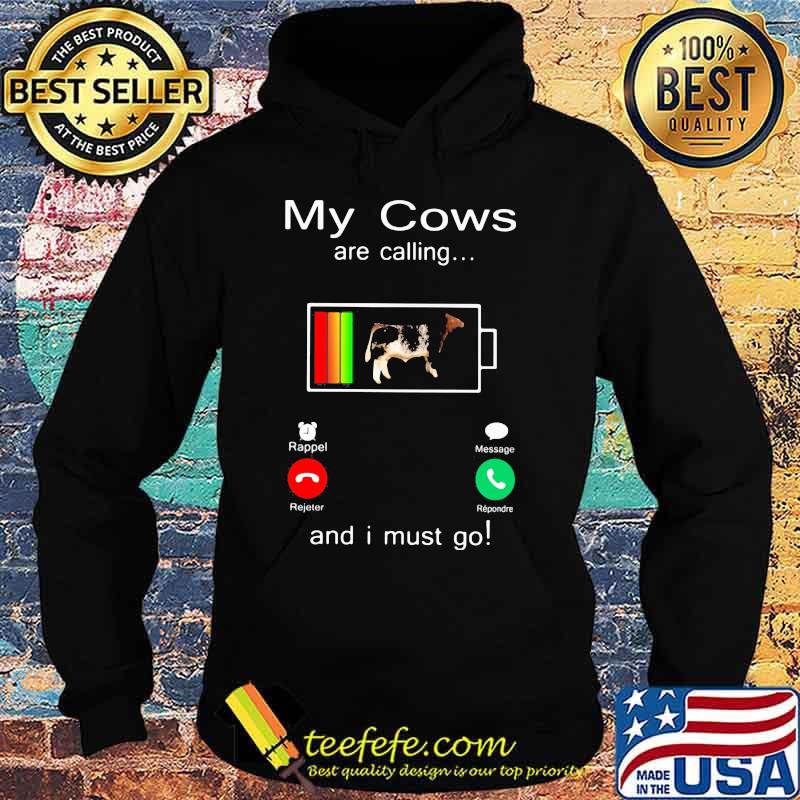 Official Shorthorn Sires My cows are calling and i must go out of battery s Hoodie Official Shorthorn Sires My cows are calling and i must go out of battery s Hoodie