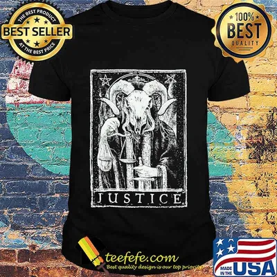 Official Skull Satan Justice shirt