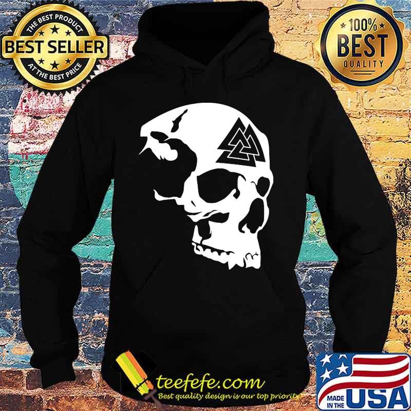 Official skull valknut symbol s Hoodie Official skull valknut symbol s Hoodie
