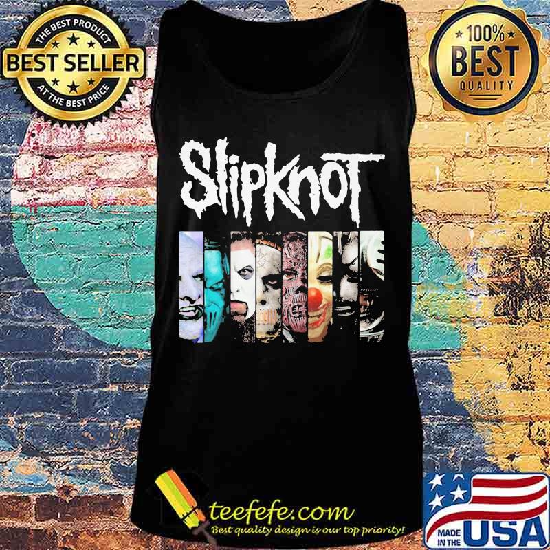 Official slipknot band members s Tank top Official slipknot band members s Tank top
