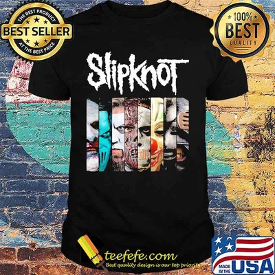 Official slipknot band members shirt