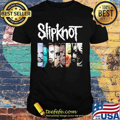 Official slipknot band members shirt
