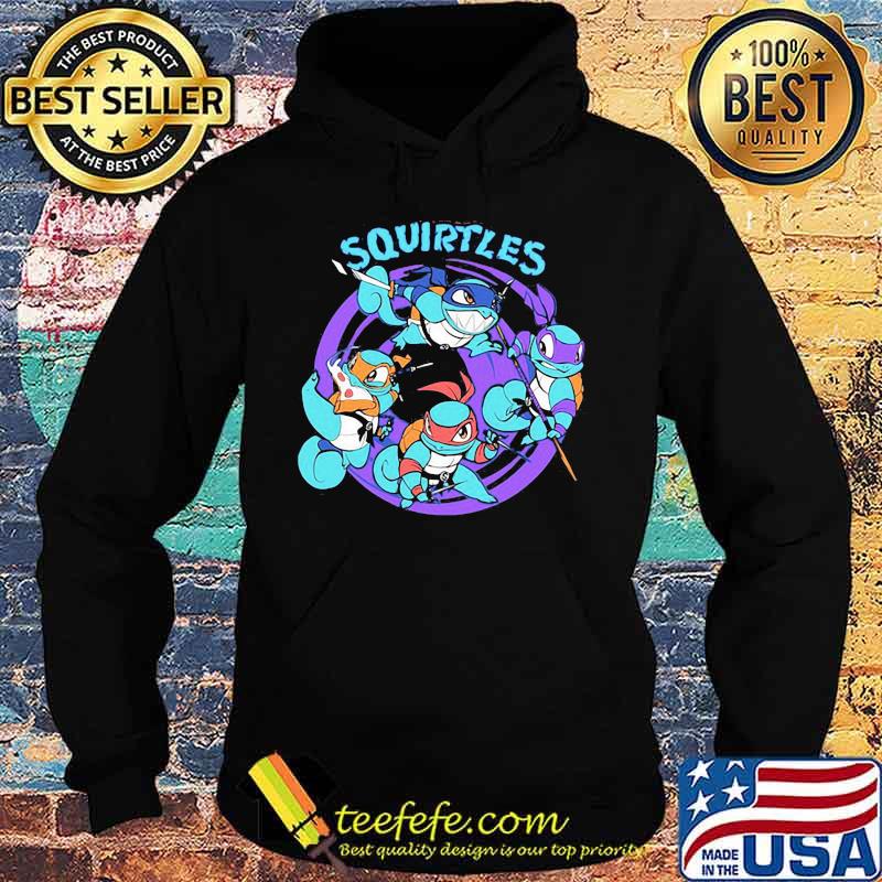 OFFICIAL SQUIRTLES NINJA TURTLE SHIRT Hoodie OFFICIAL SQUIRTLES NINJA TURTLE SHIRT Hoodie