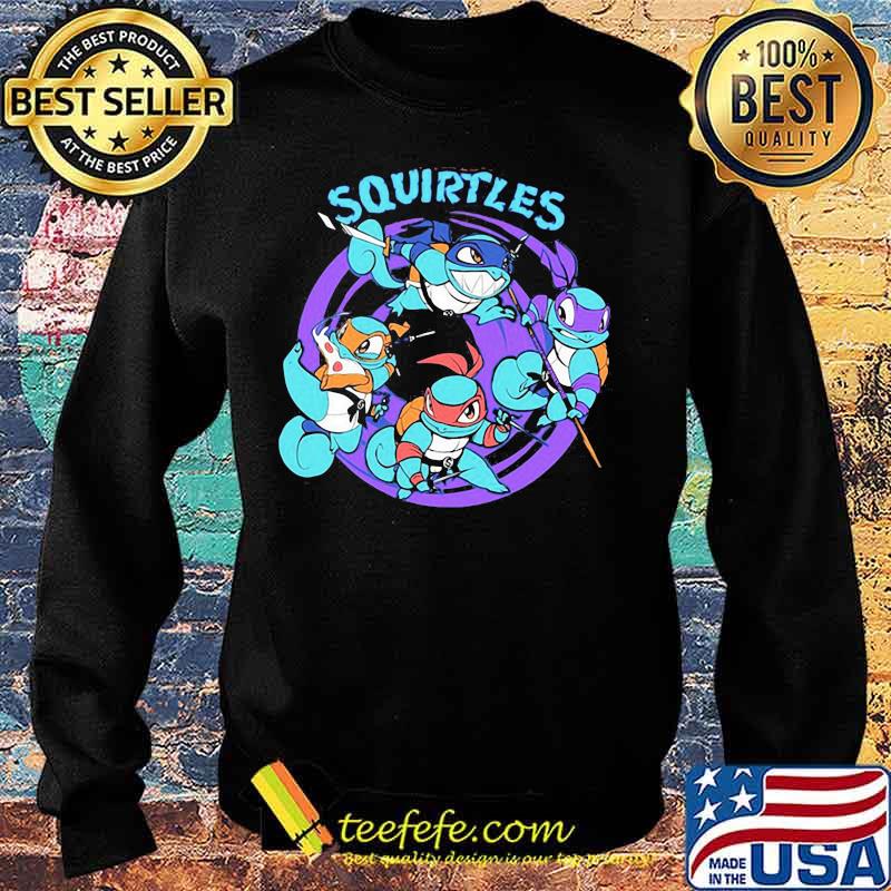 OFFICIAL SQUIRTLES NINJA TURTLE SHIRT Sweater OFFICIAL SQUIRTLES NINJA TURTLE SHIRT Sweater