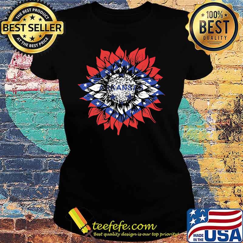 Official Sunflower Arkansas Flag Shirt Ladies tee Official Sunflower Arkansas Flag Shirt Ladies tee