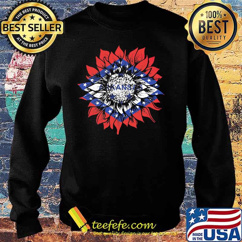 Official Sunflower Arkansas Flag Shirt Sweater Official Sunflower Arkansas Flag Shirt Sweater