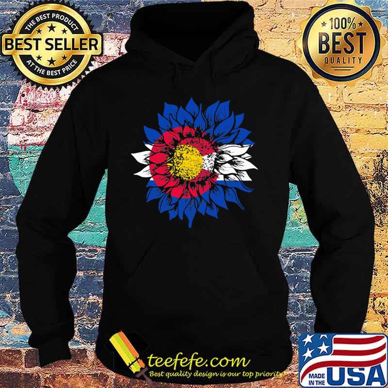 Official Sunflower Colorado Flag Shirt Hoodie Official Sunflower Colorado Flag Shirt Hoodie