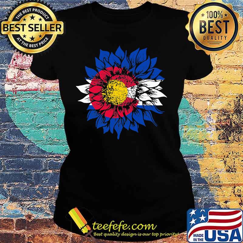 Official Sunflower Colorado Flag Shirt Ladies tee Official Sunflower Colorado Flag Shirt Ladies tee