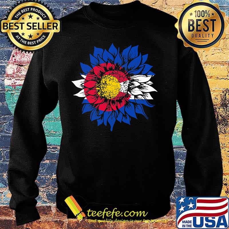 Official Sunflower Colorado Flag Shirt Sweater Official Sunflower Colorado Flag Shirt Sweater