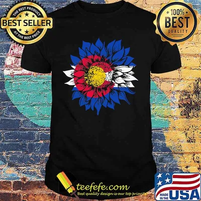 Official Sunflower Colorado Flag Shirt