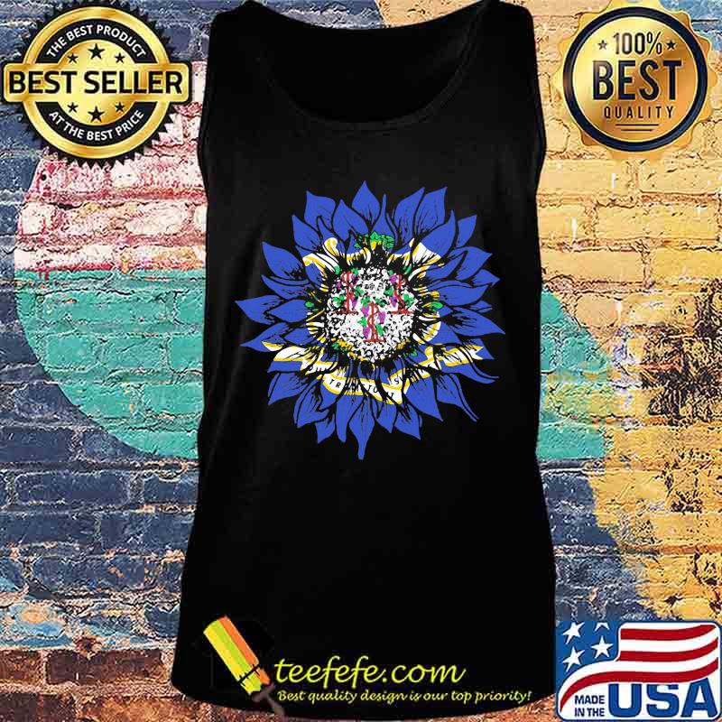 Official Sunflower Connecticut Flag Shirt Tank top Official Sunflower Connecticut Flag Shirt Tank top