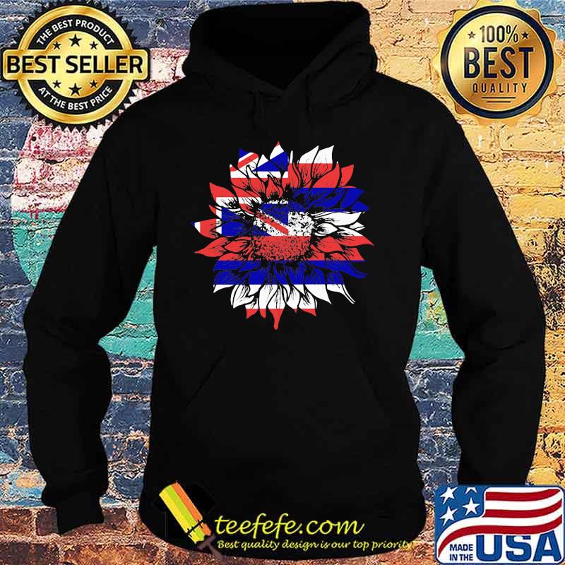 Official Sunflower Hawaii Flag Shirt Hoodie Official Sunflower Hawaii Flag Shirt Hoodie