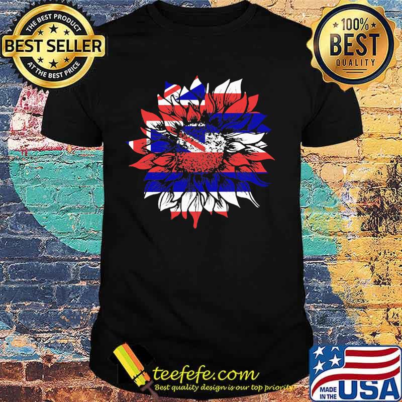Official Sunflower Hawaii Flag Shirt