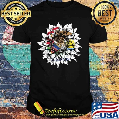 Official Sunflower Illinois Flag Shirt