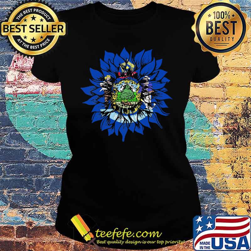 Official Sunflower Maine Flag Shirt Ladies tee Official Sunflower Maine Flag Shirt Ladies tee