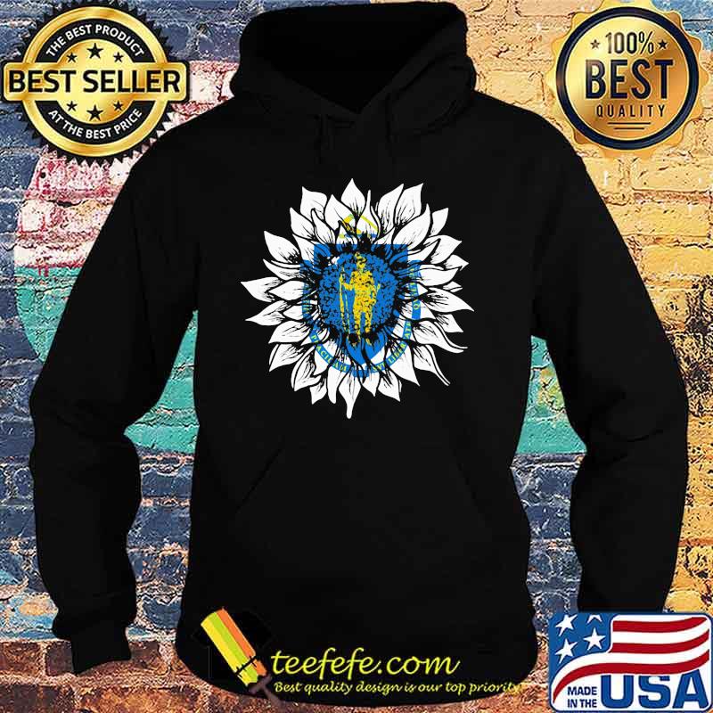 Official Sunflower Massachusetts Flag Shirt Hoodie Official Sunflower Massachusetts Flag Shirt Hoodie