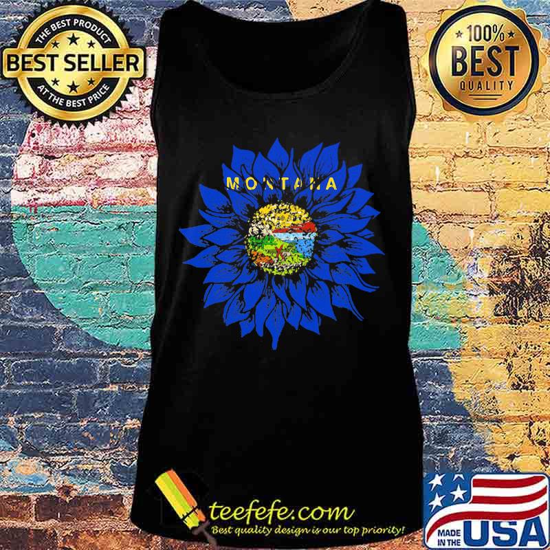 Official Sunflower Montana Flag Shirt Tank top Official Sunflower Montana Flag Shirt Tank top