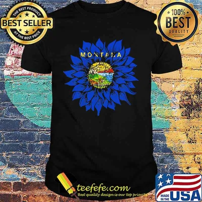 Official Sunflower Montana Flag Shirt