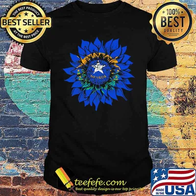 Official Sunflower Nevada Flag Shirt